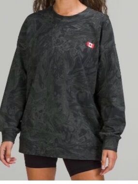 Lulu Team Canada Perfectly Oversized Crew